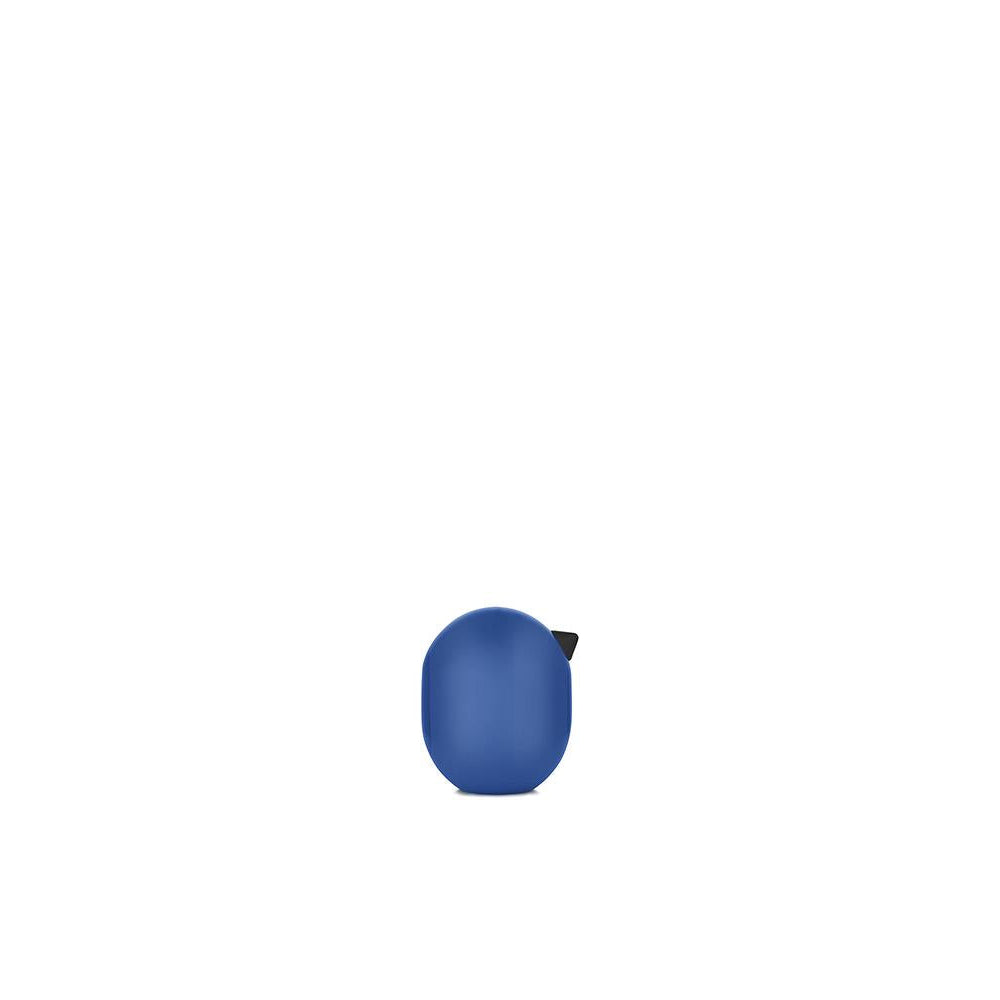 Blue object on a white background